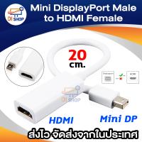 Di shop HDM Mini DP to HDM, Gold Plated Mini DisplayPort (Thunderbolt TM Port Compatible) MiniDP to HDM HDTV Male to Female Adapter (white)