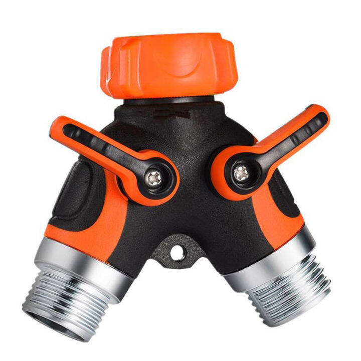 Ytype Water Pipe Connector High Pressure 2 Way Hose Splitter Valve WaterSplitter Lazada PH