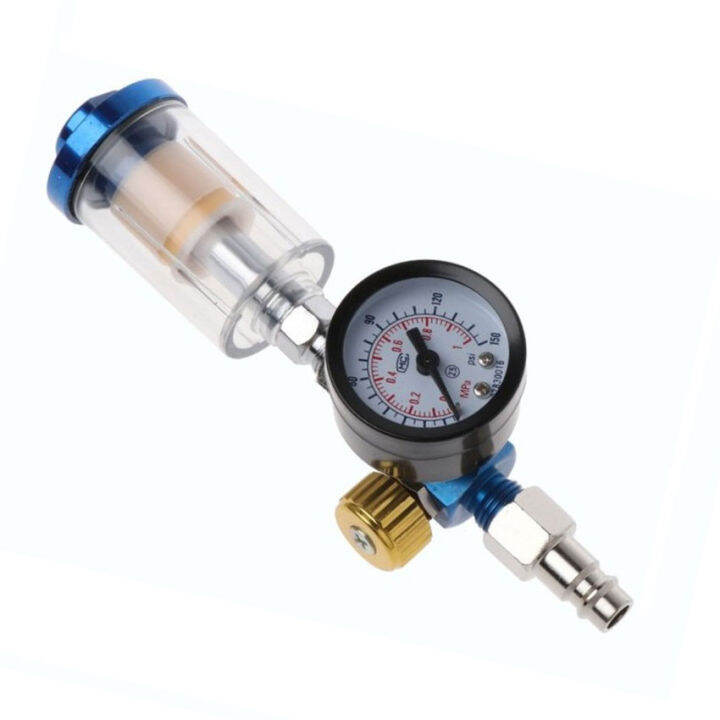 Spray G Un Air Regulator Pressure Gauge Online Water Collector Filter Tool Eu Adapter Pneumatic 6260