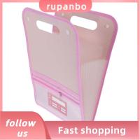 RUPANBO039392692 การขยาย แฟ้มโฟลเดอร์ สีชมพูอมชมพู A4ขนาดตัวอักษร ที่เก็บแฟ้มหีบเพลง 13-กระเป๋า ตัวจัดระเบียบเดสก์ท็อป ออฟฟิศสำหรับทำงาน