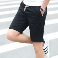 COD ♞ CUZ81VG V SHOP Shorts Men Cotton Oversize Casual Elastic Waist Drawstring Large Size Beach Wear Korean Short Pants