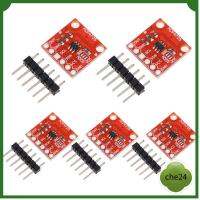 CHE24 5Pcs I2C DAC โมดูล MCP4725 12บิตค่ะ 2.7โวลต์ถึง5.5โวลต์ บอร์ดพัฒนาพัฒนา Arduino DAC DAC ประสิทธิภาพสูงมาก โมดูล Breakout Arduino สำหรับเด็ก