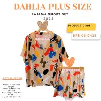 ชุดนอนสตรี Terno Pambahay พิมพ์ลายใหม่‼️ ชุดนอน (ALBUM3) DAHLIA PJSHORT ขนาดพิเศษ