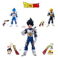 ตุ๊กตา Vegeta ขยับได้แบบ GK46CM ตัวละครการ์ตูนดราก้อนบอลรูปปั้นคอลเลกชันโมเดลของเล่นทำมือเครื่องประดับโต๊ะเป็นของขวัญวันคริสต์มาส