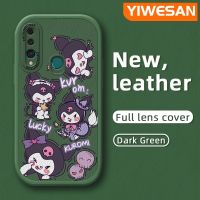 YIWESAN เคสสำหรับ Huawei Y9 Prime 2019 P Smart Z Honor เคส9X ลายการ์ตูนโชคดีเคสโทรศัพท์ลายดีไซน์ใหม่แบบบางนุ่มหนังเคสป้องกันกล้องฝาปิดด้านหลังเลนส์เต็มรูปแบบเคสกันกระแทก