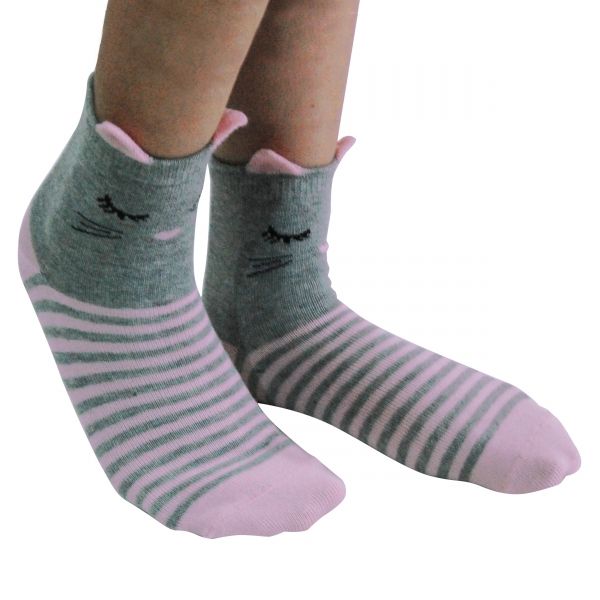 tz-ankle-sock-kitty