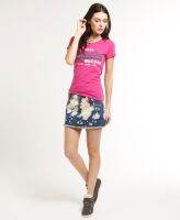 SUPERDRY PREMIUM SURF SKIRT กระโปรง สำหรับผู้หญิง