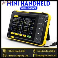 CAFGTW 2.5msa/s เครื่องแสดงคลื่นกระแสไฟฟ้าดิจิตอล 800 Vpp แบนด์วิดท์อนาล็อก200kHz เครื่องแสดงกระแสไฟฟ้ารถยนต์ มินิมินิ มีเอาท์พุท PWM ออสซิลโลสโคป phorphos เริ่มต้นเริ่มต้นใหม่