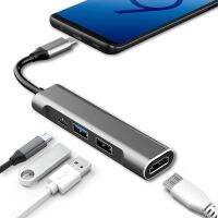 แท่นวางมือถือฮับ USB ชนิด C สำหรับแผ่นฮับ Dex สำหรับ Galaxy S21/S20/Note20/Tabs7 USB C เป็น HDMI USB อะแดปเตอร์ไฟ3.0