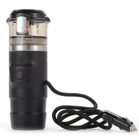 เครื่องชงกาแฟไฟฟ้าสำหรับรถยนต์ DC 12V เครื่องกาแฟเอสเปรสโซ่กาแฟรถเครื่องชงกาแฟแบบพกพา