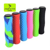 SHIMANO♙ Super soft non-slip comfortable mountain bike silicone handlebar cover electric scooter stroller handlebar handle cover protective cover