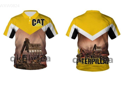 New Summer 2023 Fashion Caterpillar 3D All Over Printed polo Shirts For Men And Women 11（Contactthe seller, free customization）high-quality