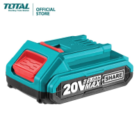 TOTAL แบตเตอรี่ ลิเธียมไออน 20V 2.0An. รุ่น TFBLI20011 Lithium-Ion Battery Pack โททอล เครื่องมือไร้สาย