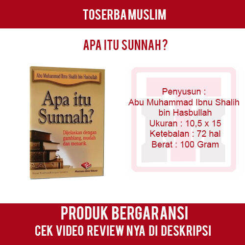 Buku Saku Apa Itu Sunnah Pustaka Ibnu Umar Lazada Indonesia