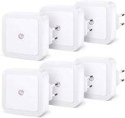 6 Cái bộ Đèn LED Cảm Biến Chuyển Động Ban Đêm Tự Động Bật Tắt WC Đèn Treo