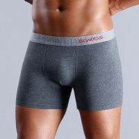 【hot】◑▤ Mens Boxers Cotton Shorts Men Soft Underpants