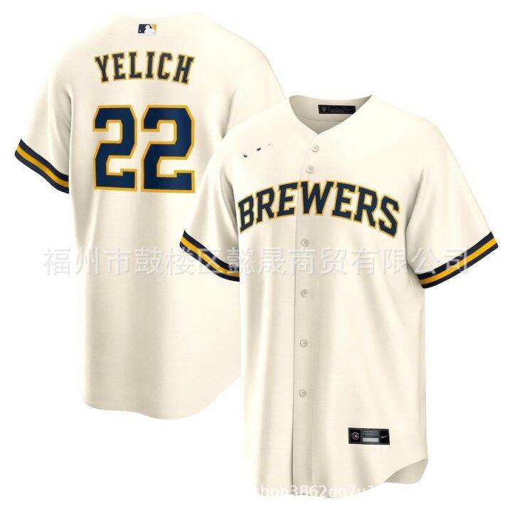 mlb-baseball-clothing-brewers-milwaukee-brewers-22-yelich-adams-27-city