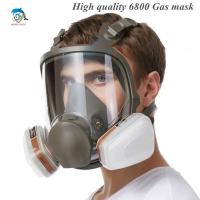 6800 Anti-Fog Full Face Respirator Gas Mask Industrial Painting Spraying Respirator Safety Work Filter Formaldehyde Protection