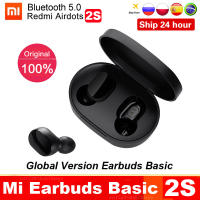 Original Xiaomi Redmi Airdots 2S Earphone Mi True Wireless Earbuds Basic 3pro Bluetooth 5.0 Air2 SE TWS Mic Gaming Mode In Stock