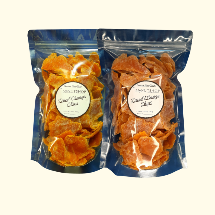 DRIED MANGO CHIPS I from Davao I in 250g 500g & 1kg I by