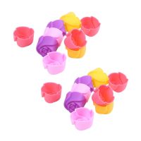 20X Silicone Rose Muffin Cookie Cup Cake Baking Mold Chocolate Jelly Maker Mould