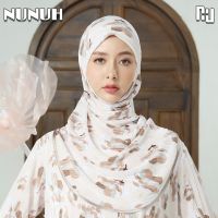 NUNUH BEATRICE ROSE (เบียทริซ โรส) ผ้าคลุมผมฮีญาบมุสลิมแบบสำเร็จ ผ้าอัพลีท ทรงตาลากง (APP-TLK)