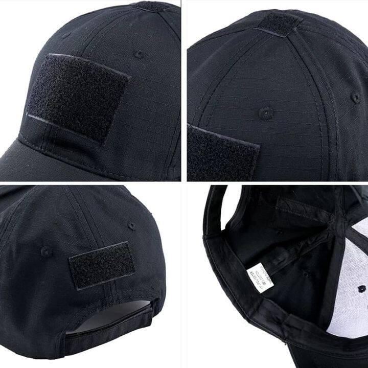 หมวก-หมวกแก๊ป-มีตีนตุ้กแก-tactical-cap-สไล์ทหาร-คุณภาพยอดเยี่ยม-ของพร้อมส่ง-ร้านไทย