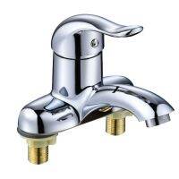 HELLS Handle Faucet ร้อนและเย็น10.5*14.1Cm ใหม่เอี่ยมห้องน้ำ Electroplating