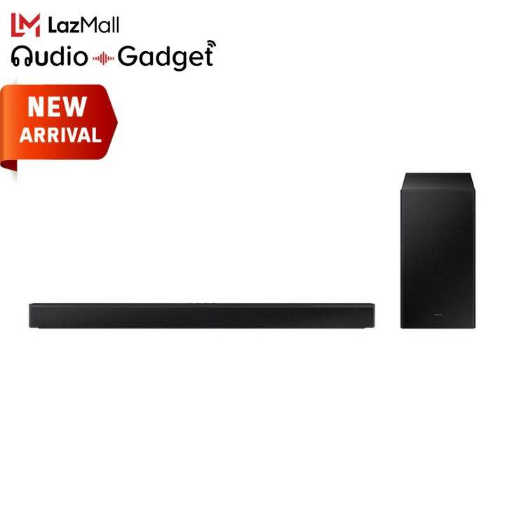 SAMSUNG Soundbar HWB450 ลำโพงซาวด์บาร์ รุ่น HWB450/XT ระบบเสียง 2.1ch
