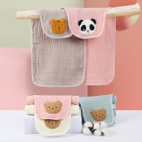 ☜№ 1Pc Baby Sweat-absorbent Towel Infant Cartoon Cotton Kindergarten Pad Back Towel Children Sweat Towel for 1-3Y Kid