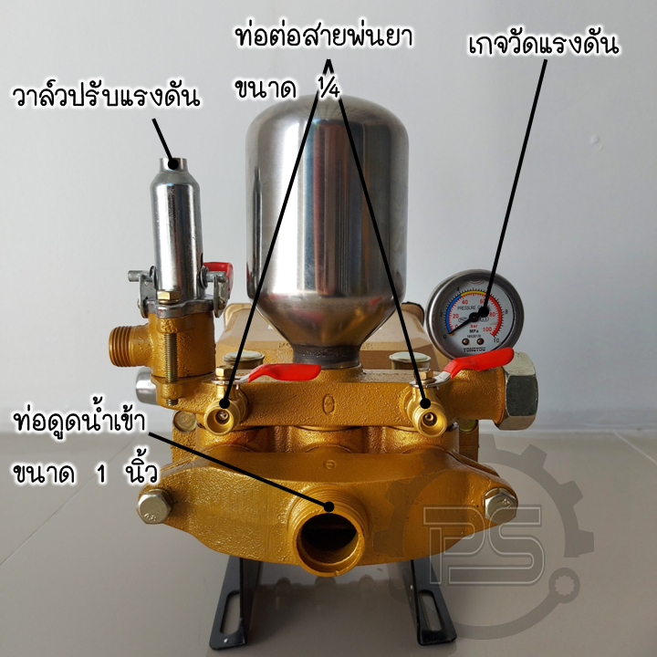 ปั๊ม-3-สูบ-แบบแรงดัน-ขนาด-1-นิ้ว-ยี่ห้อ-lion-king