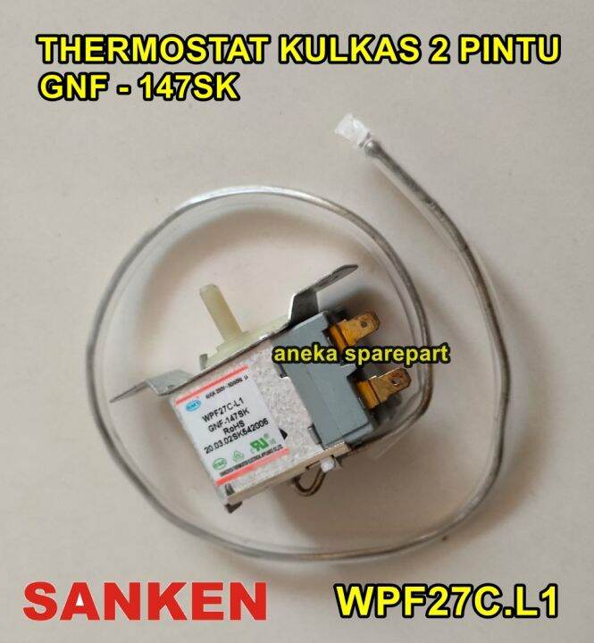 Thermostat Kulkas Pintu Sanken Original Lazada Indonesia