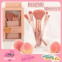 ❗️❗️ SALE ❗️❗️ Ashley Peachy Brush Set ยกเซ็ต 5 ชิ้นใน 1 กล่อง ขนนุ่มฟู แปรงปัดพุ่มหนา !! ชุดแปรงแต่งหน้า Makeup Brushes &amp; Sets มาตรฐาน เอนกประสงค์ แข็งแรง ทนทาน ราคาถูก คุณภาพดี โปรดอ่านรายละเอียดก่อนสั่ง