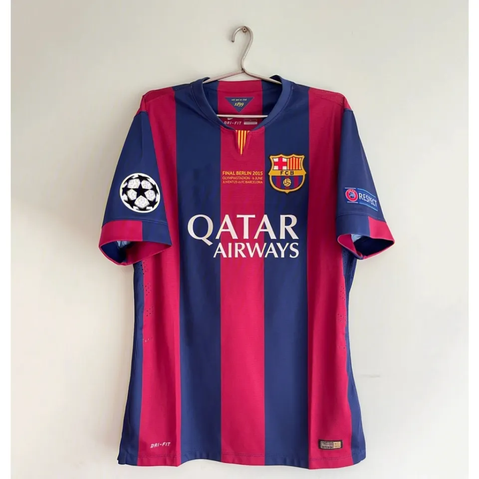 ❧✷☞ ♝☼2014/2015 Barcelona retro jersey-14/15 Barca football