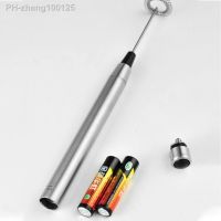 ❏ Mini Milk Frother Handheld Electric Foam Maker Battery Operated Stainless Steel Coffee Drink Mixer Blender with Stand Egg Beater