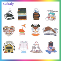 xuhaiy 50pcs อ่านสติกเกอร์กันน้ำสำหรับกระเป๋าเดินทางแล็ปท็อป Graffiti Sticker