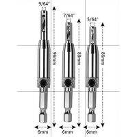 3Pcs Self Centering บานพับเจาะบิตชุดเหล็กความเร็วสูงงานไม้ประตูหน้าต่างบานพับเจาะ Bit Positioning Hole Opener