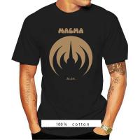 เสื้อยืดแขนลำลองขาสั้นคอกลมผ้าฝ้าย100% สำหรับผู้ชาย Kaus Band ร็อค MAGMA แบรนด์2023คุณภาพสูง