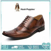 Hush_Puppies รองเท้าผู้ชาย รุ่น สีดำ รองเท้าหนังแท้ รองเท้าทางการ รองเท้าแบบสวม รองเท้าแต่งงาน รองเท้าหนังผู้ชาย