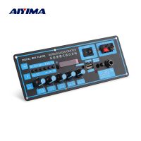 AIYIMA ซับวูฟเฟอร์เครื่องขยายเสียงดิจิตอลบลูทูธ,บอร์ดเครื่องเสียง50W เครื่องถอดรหัส MP3เครื่องขยายเสียงไมโครโฟนคาราโอเกะสำหรับลำโพง6-12นิ้ว