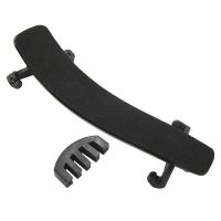 10x Violin Shoulder Rest for 4/4-3/4 Size with Collapsible and Height Adjustable Feet Including A Violin Practice Mute