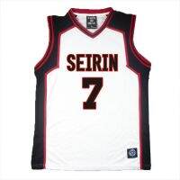 3D อะนิเมะคุโรโกะโนะบาสเก็ตเซรินคิโยชิ Teppei 7ชุดเสื้อกั๊กชุดคอสเพลย์ Jersey Basket เสื้อแขนกุด