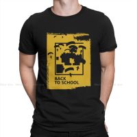 MenS T-Shirts Back To School Funny Novelty 100% Cotton Tees Short Sleeve Pubg Esports Ghost Towns Hot Game T Shirt