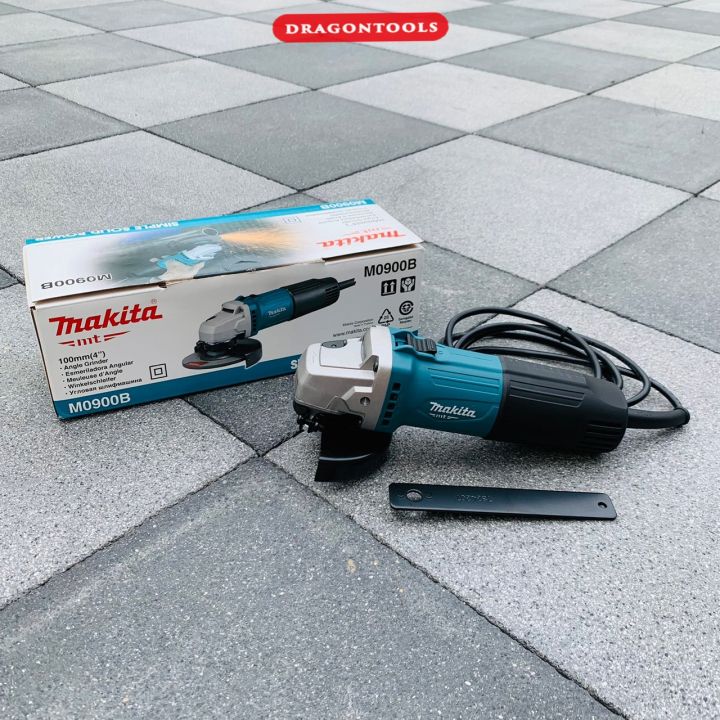 makita-เครื่องเจียร-หินเจียร-4-นิ้ว-งานแท้ประกันศูนย์-รุ่น-m0900b-กำลังไฟ-540w