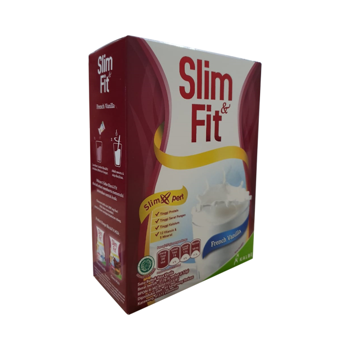 Kalbe Susu Diet Meal Replacement Slim & Fit Rasa French Vanilla