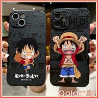 ? วันพีชลูฟี่ เคสไอโฟน11 สีดํา เคสลายแถบข้างขอบเหลี่ยมเคสซิลิโคน สำหรับ เคส Apple iPhone 11 เคส I8plus 7 plus Xr เคสไอโฟนxr 13 SE2020 6 8 เคสไอi11 เคสไอโฟน14พลัส X 12 14 Pro Max xr 6s 11 เคสไอโฟน8 XS เคสไอโฟน7พลัส เคสi11 เคสไอโฟน13 Luffy One Piece Case