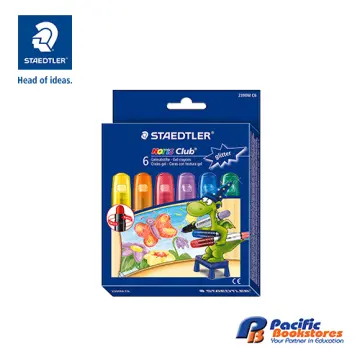 Bazic Products 6 Color Silky Gel Crayons