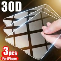 [ 3Pieces ] High Quality Tempered Glass for IPhone 15 Pro Max 15 Plus 14 13 12 11 Pro Max 13 Mini XR X XS Max 7 8 Plus 6 6s SE 2020 SE3 2022 Anti Scratch Shockproof Screen Protector Film