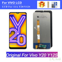 6.51นิ้วสำหรับ Vivo Y20 LCD V2029 Y12S V2026สัมผัสหน้าจอ LCD หน้าจอดิจิตอลแทนการประกอบสำหรับ Vivo Y12s