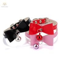 PETPARADIS เป็นที่นิยม Bowknot Bell น่ารัก มีสามสีให้เลือก สร้อยคอ ปรับได้ อุปกรณ์สัตว์เลี้ยง ปลอกคอสุนัข ลูกสุนัข หมาแมว